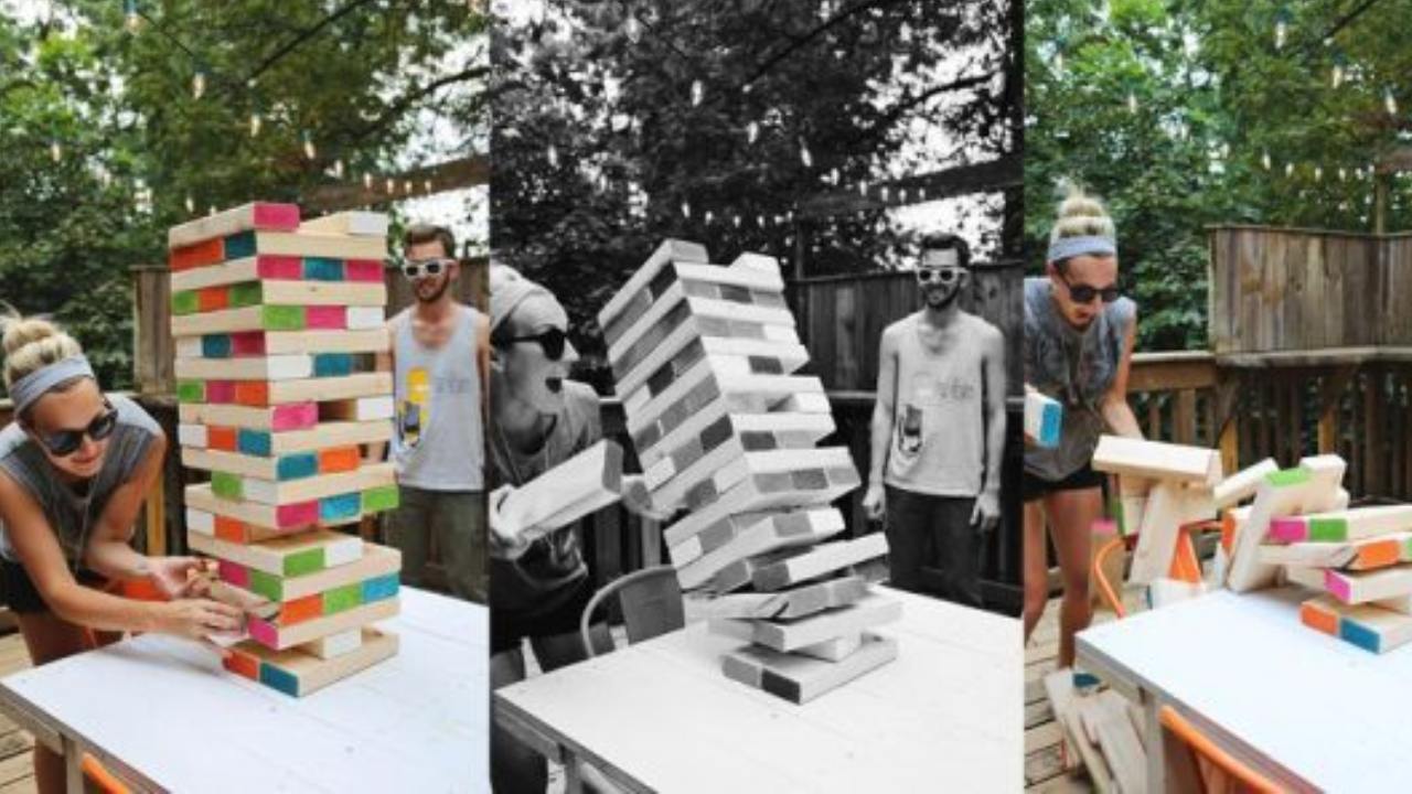 diy jenga game