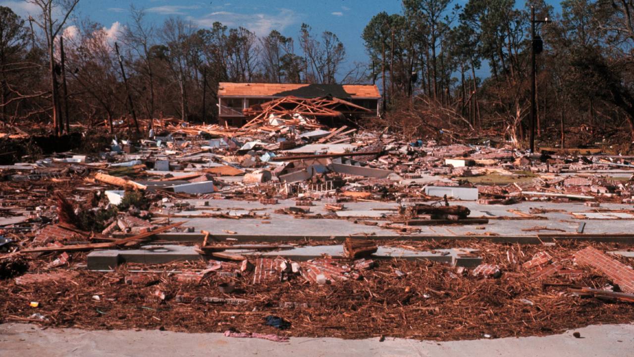 Hurricane Camille aftermath