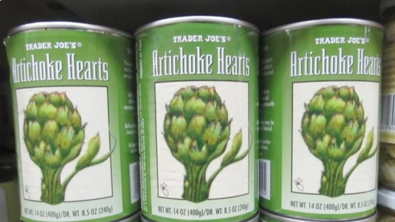 Canned artichokes