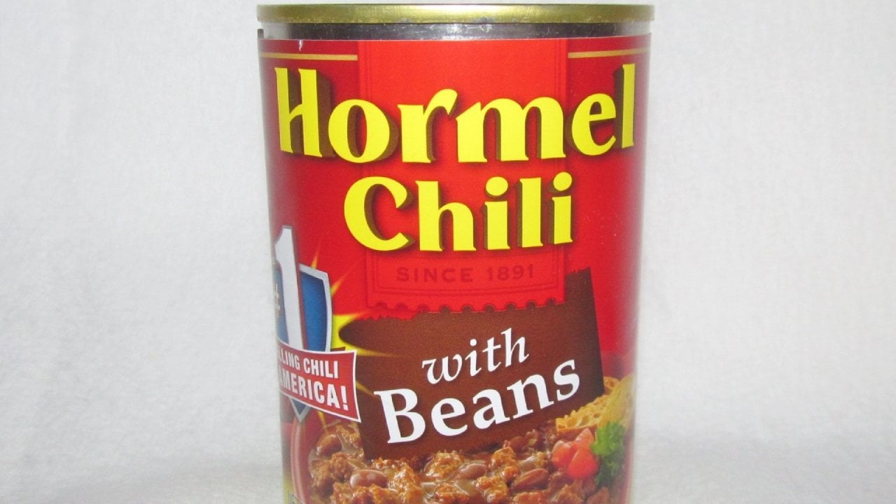 Canned chili