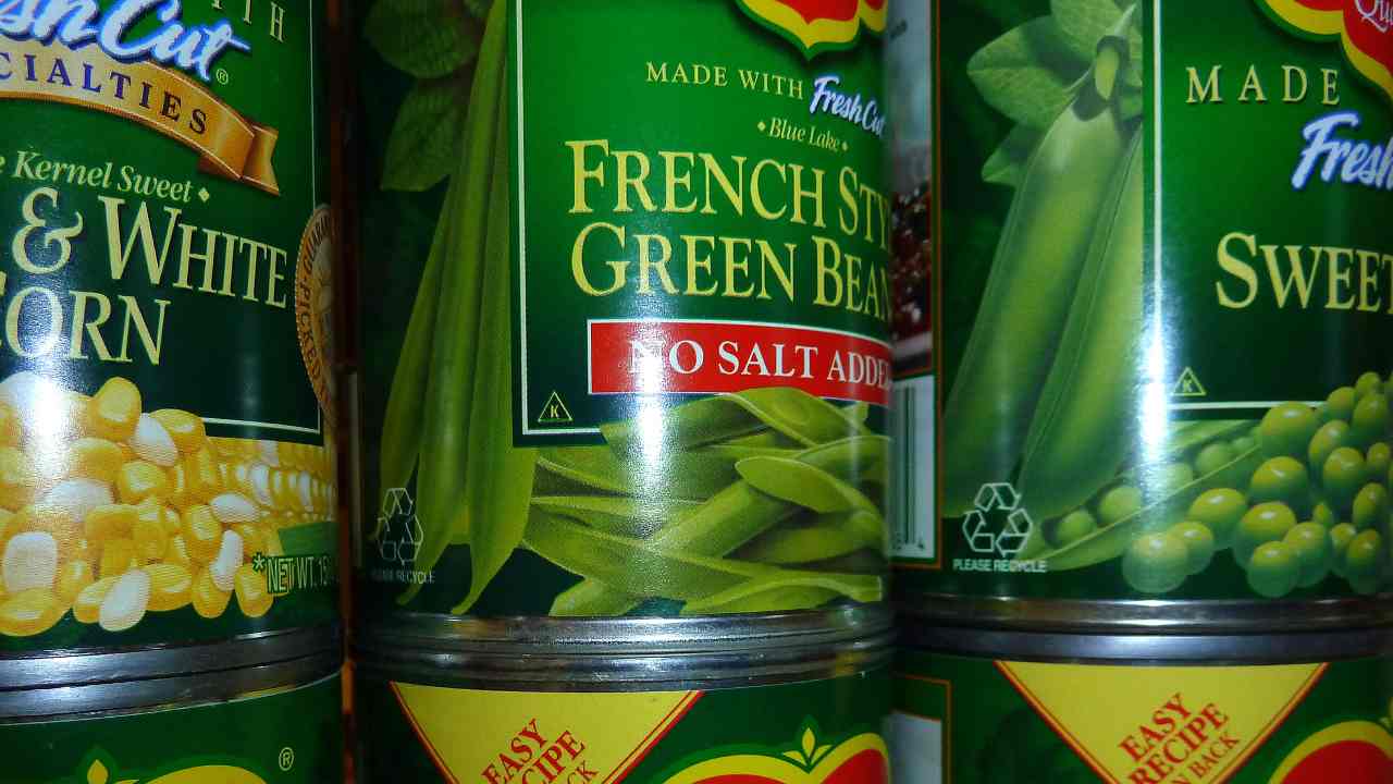 Canned green beans