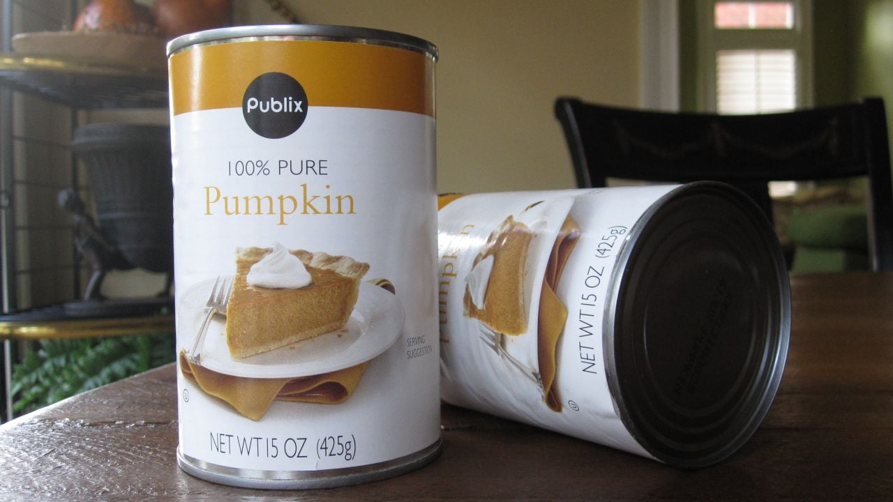 Canned pumpkin