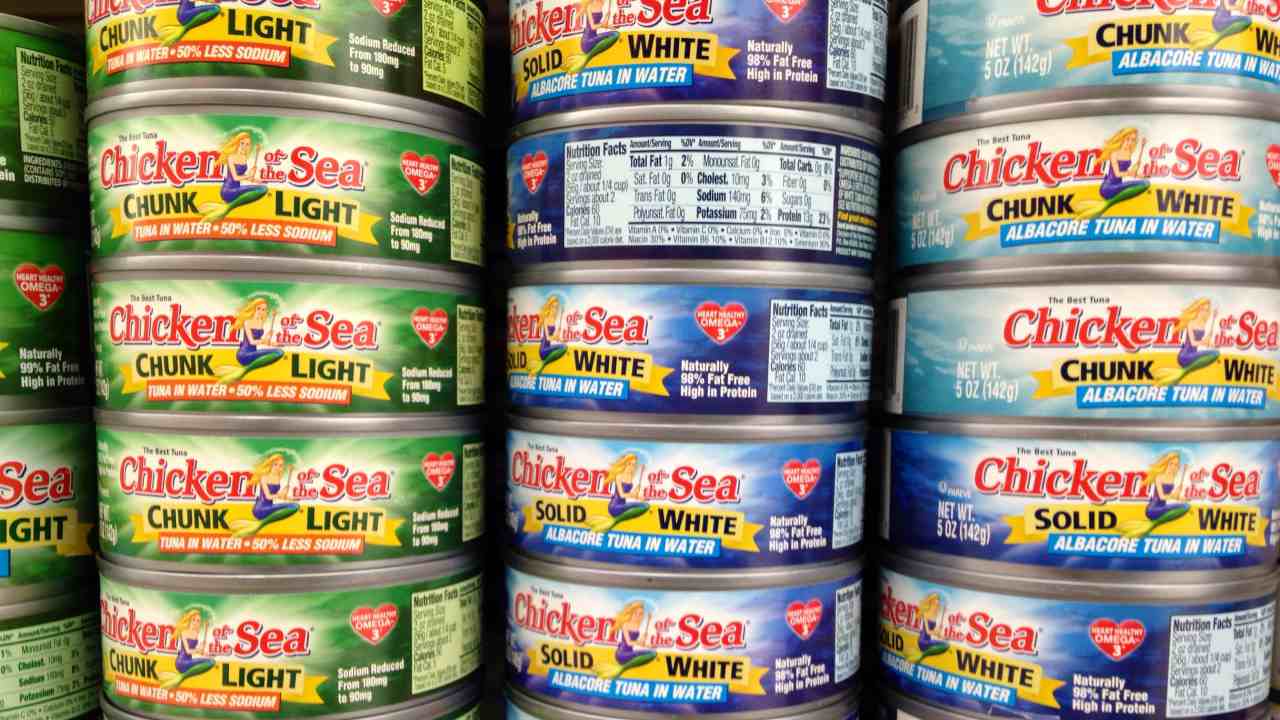Canned tuna